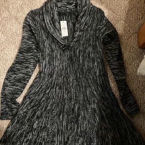 NEW! TINT & SHADOW LONG DUSTER CARDIGAN SMALL